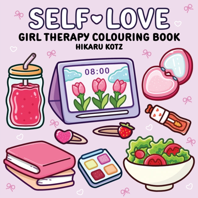 SelfLove Girl Therapy Colouring Book for All Ages