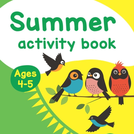 Reception to Year 1 Summer Activity Book with stickers