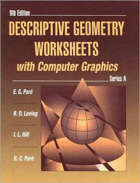 A Descriptive Geometry Worksheets with Computer Graphics Series