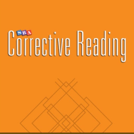 Corrective Reading Decoding Level A, Student Workbook (pack of 5)