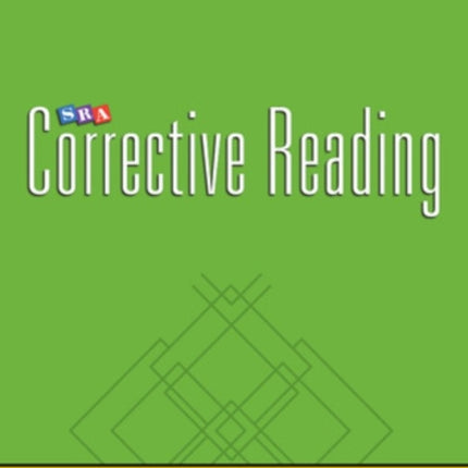 Corrective Reading Decoding Level C, Student Workbook (pack of 5)