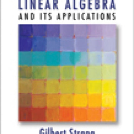 Linear Algebra and Its Applications