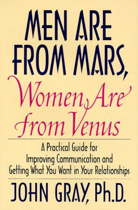 Men Are from Mars, Women Are from Venus