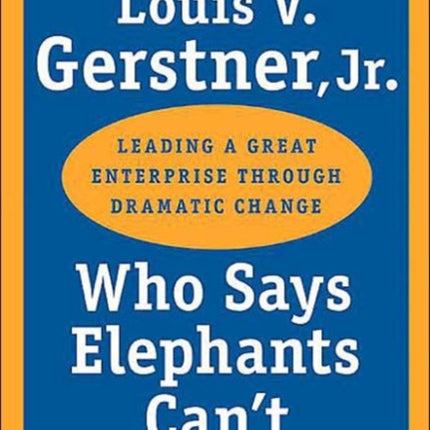 Who Says Elephants Cant Dance