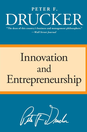 Innovation and Entrepreneurship