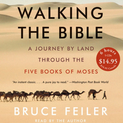 Walking the Bible CD Low Price: A Journey by Land Through the Five Books of Moses