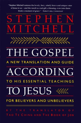 The Gospel According to Jesus