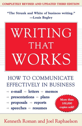 Writing That Works: How to Communicate Effectively in Business