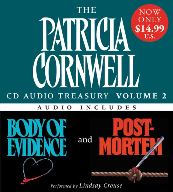 Patricia Cornwell CD Audio Treasury Volume Two Low Price: Includes Body of Evidence and Post Mortem