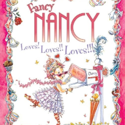 Fancy Nancy Loves Loves Loves Reusable Sticker