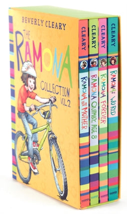 The Ramona 4-Book Collection, Volume 2: Ramona and Her Mother; Ramona Quimby, Age 8; Ramona Forever; Ramona's World