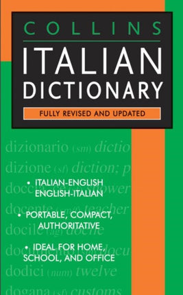 Collins Italian Dictionary: American English Usage