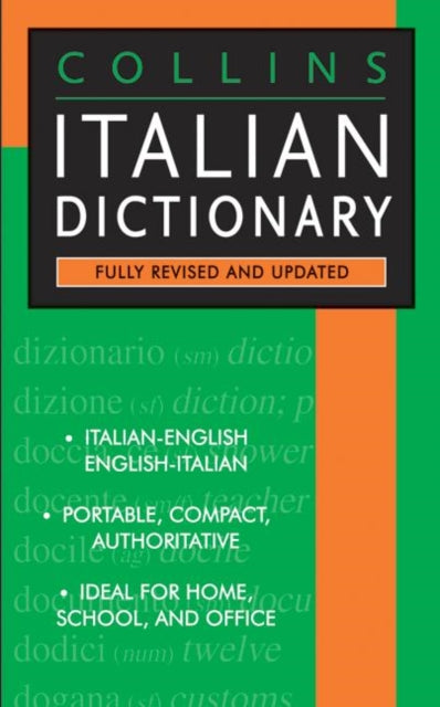 Collins Italian Dictionary: American English Usage