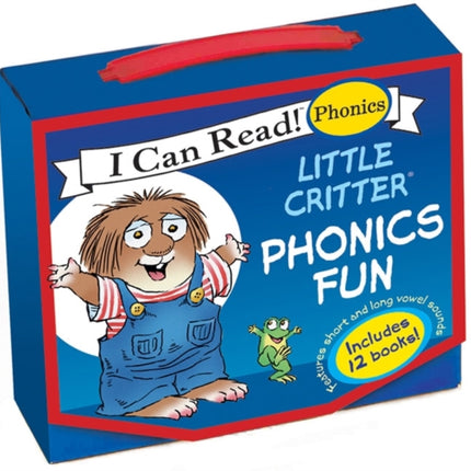 Little Critter 12-Book Phonics Fun!: Includes 12 Mini-Books Featuring Short and Long Vowel Sounds