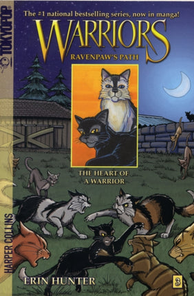 Warriors Manga: Ravenpaw's Path #3: The Heart of a Warrior