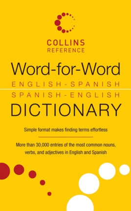 WordForWord EnglishSpanish SpanishEnglish
