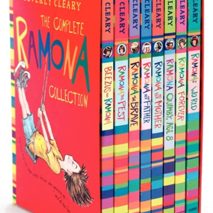 The Complete 8-Book Ramona Collection: Beezus and Ramona, Ramona and Her Father, Ramona and Her Mother, Ramona Quimby, Age 8, Ramona Forever, Ramona the Brave, Ramona the Pest, Ramona's World