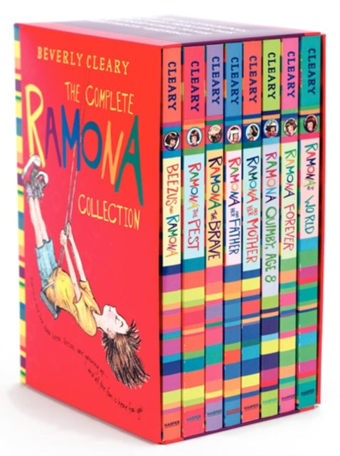 The Complete 8-Book Ramona Collection: Beezus and Ramona, Ramona and Her Father, Ramona and Her Mother, Ramona Quimby, Age 8, Ramona Forever, Ramona the Brave, Ramona the Pest, Ramona's World