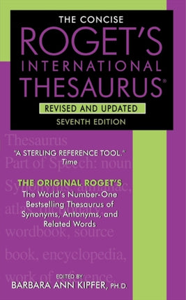 Roget's Concise International Thesaurus