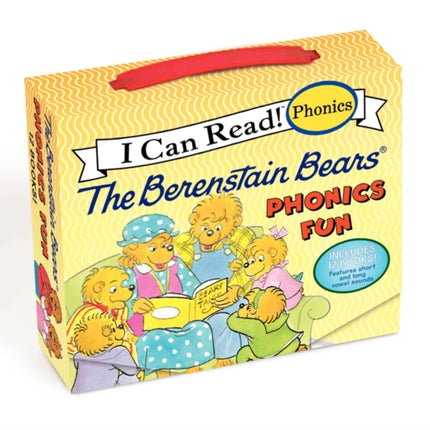 The Berenstain Bears 12-Book Phonics Fun!: Includes 12 Mini-Books Featuring Short and Long Vowel Sounds