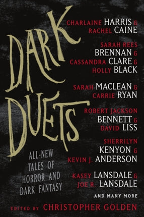 Dark Duets: All-New Tales of Horror and Dark Fantasy