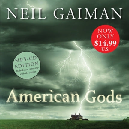 American Gods Low Price MP3 CD