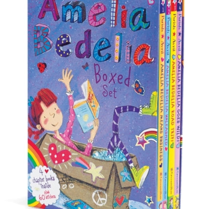 Amelia Bedelia Chapter Book 4-Book Box Set: Books 1-4