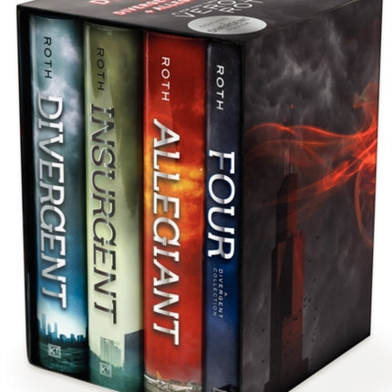 Divergent Series Four-Book Hardcover Gift Set: Divergent, Insurgent, Allegiant, Four