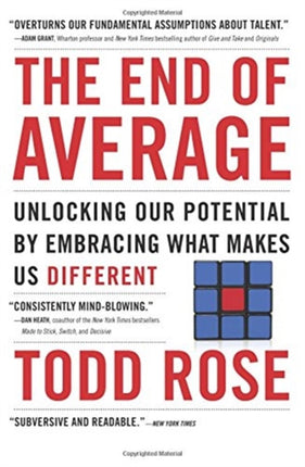 The End of Average: Unlocking Our Potential by Embracing What Makes Us Different