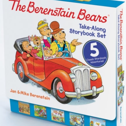 The Berenstain Bears Take-Along Storybook Set: Dinosaur Dig, Go Green, When I Grow Up, Under the Sea, The Tooth Fairy