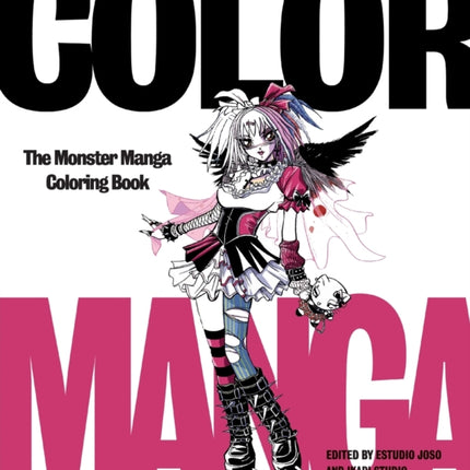 Color Manga: The Monster Manga Coloring Book