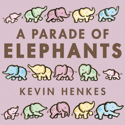 A Parade of Elephants Board Book