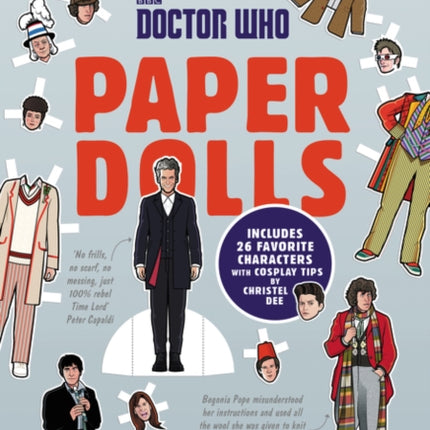 Doctor Who: Paper Dolls: A Coloring Book