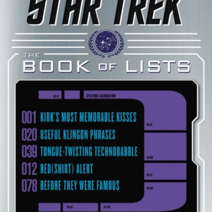 Star Trek The Book of Lists