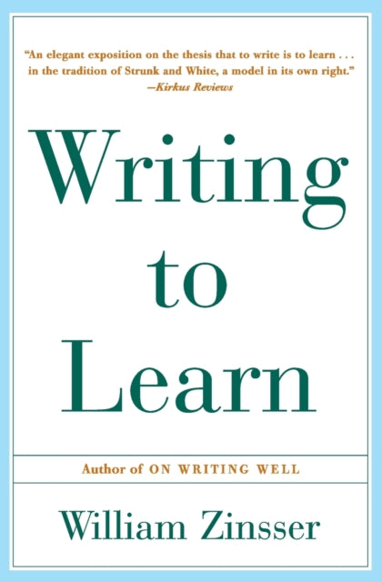 Writing to Learn