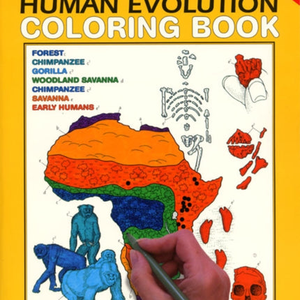The Human Evolution Coloring Book Second Edition