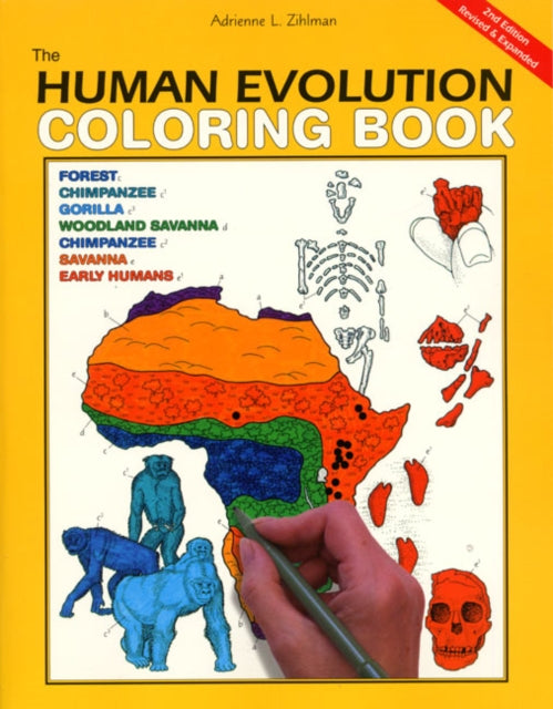The Human Evolution Coloring Book Second Edition