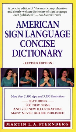 American Sign Language Concise Dictionary Revised