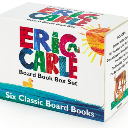 Eric Carle Six Classic Board Books Box Set