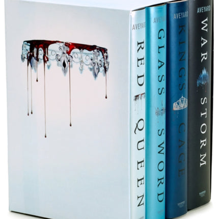 Red Queen 4-Book Hardcover Box Set: Books 1-4