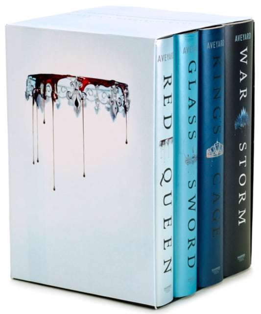 Red Queen 4-Book Hardcover Box Set: Books 1-4