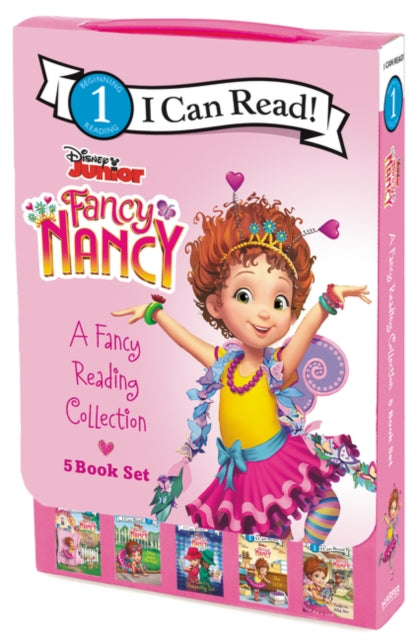 Disney Junior Fancy Nancy: A Fancy Reading Collection 5-Book Box Set: Chez Nancy, Nancy Makes Her Mark, the Case of the Disappearing Doll, Shoe-La-La, Toodle-Oo Miss Moo