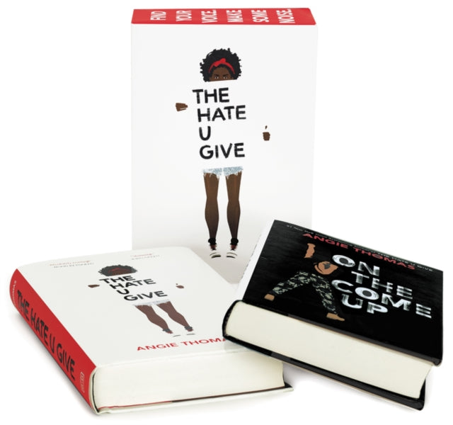 Angie Thomas 2-Book Hardcover Box Set: The Hate U Give and on the Come Up