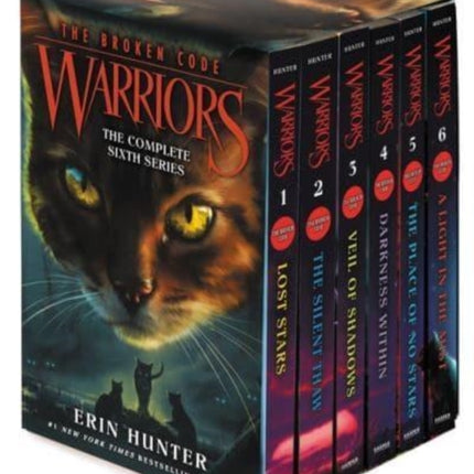 Warriors: The Broken Code Box Set: Volumes 1 to 6