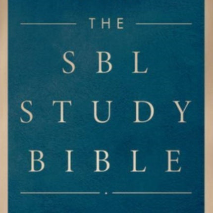 The SBL Study Bible