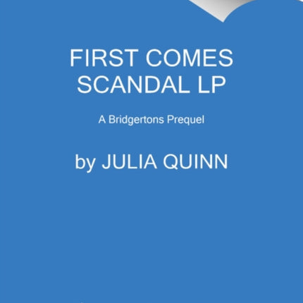 First Comes Scandal [Large Print]