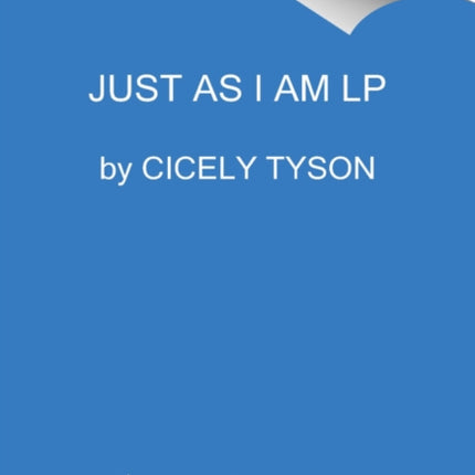 Just as I Am A Memoir
