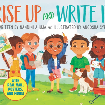 Rise Up and Write It: With Real Mail, Posters, and More!