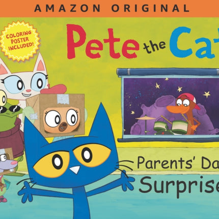 Pete the Cat Parents' Day Surprise: A Father's Day Gift Book From Kids