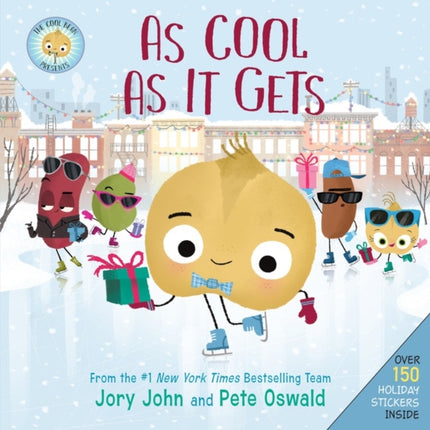 The Cool Bean Presents: As Cool as It Gets: Over 150 Stickers Inside! A Christmas Holiday Book for Kids